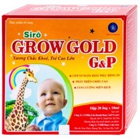 Siro growgold g&p france (h/20o/10ml) (đỏ)