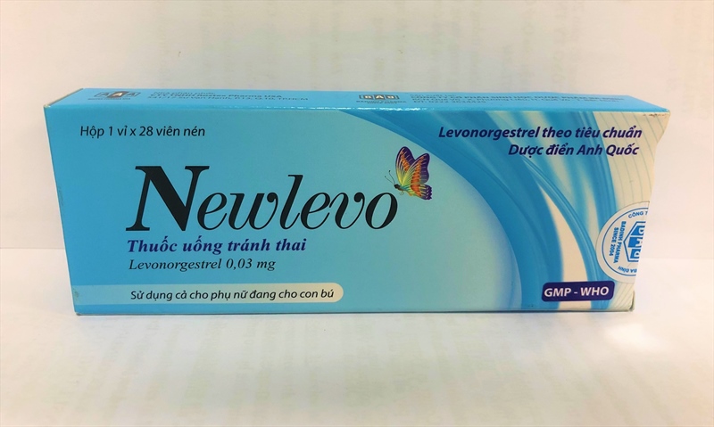 Ngừa thai newlevo xanh ba đình pharma (h/28v)