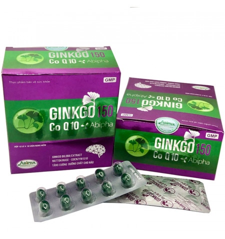 Ginkgo 150 co q10 abipha (h/100v)