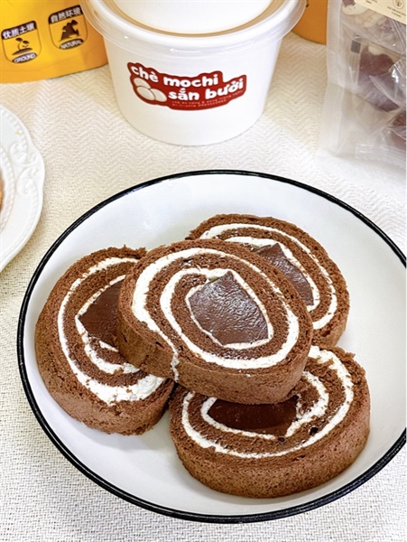 Bánh cuộn choco pudding