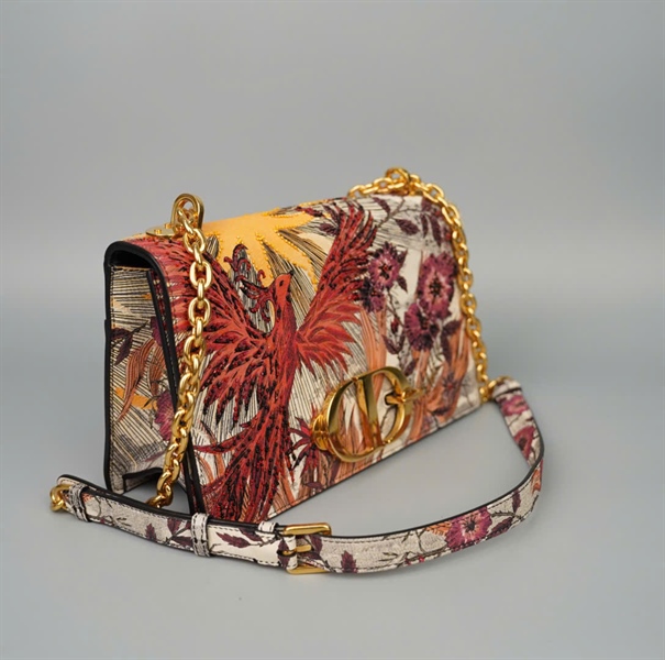 Túi Dior phượng hoàng đỏ (17-BO-1119) sz23 (HC) +