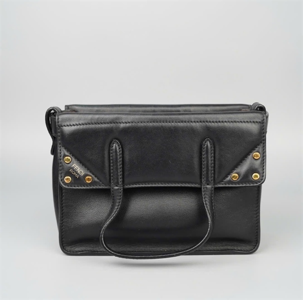 Túi Fendi đen 2 strap (8BT306-A5DY-199-10429) sz20 KG+