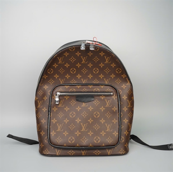 Balo LV hoa nâu viền đen (BMC) KG+