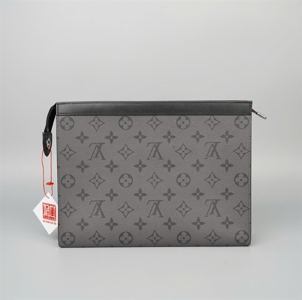 Túi LV clutch hoa đen (FN3270) sz27KG+