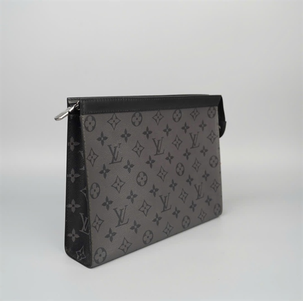 Túi LV clutch hoa đen (FN3270) sz27KG+