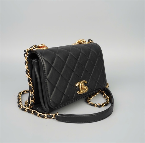 Túi Chanel Woc đen (PLANCPJG) sz17 (HC) +