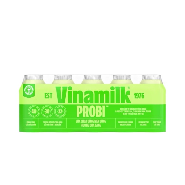 Sữa chua uống Probi Vinamilk vị dưa gang