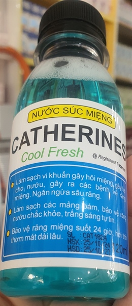 Nước súc miệng Catherines Cool Fresh(120ml)