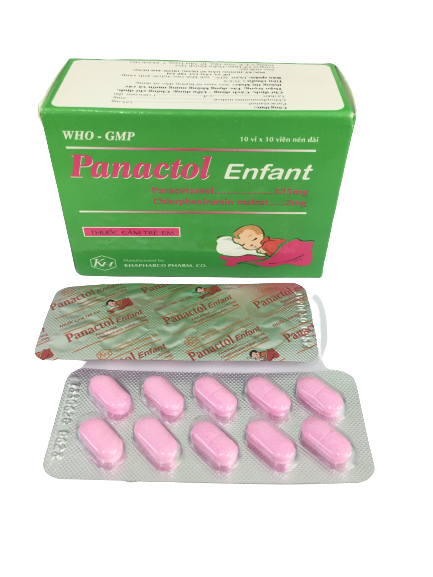 Panactol enfant 325mg khapharco (h/100v)