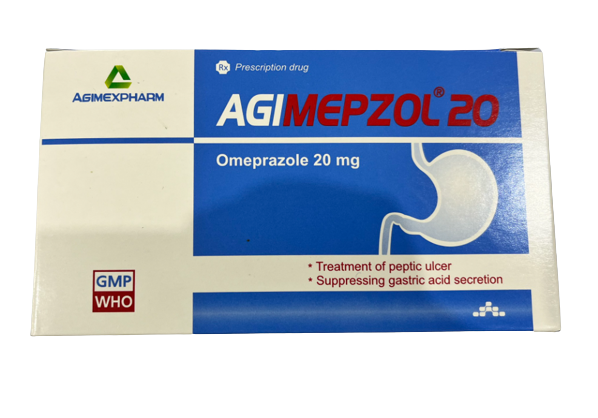 Agimepzol omeprazole 20mg agimexpharm (h/100v)