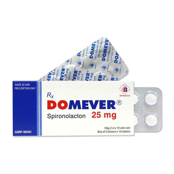 Domever spironolacton 25mg domesco (h/20v)