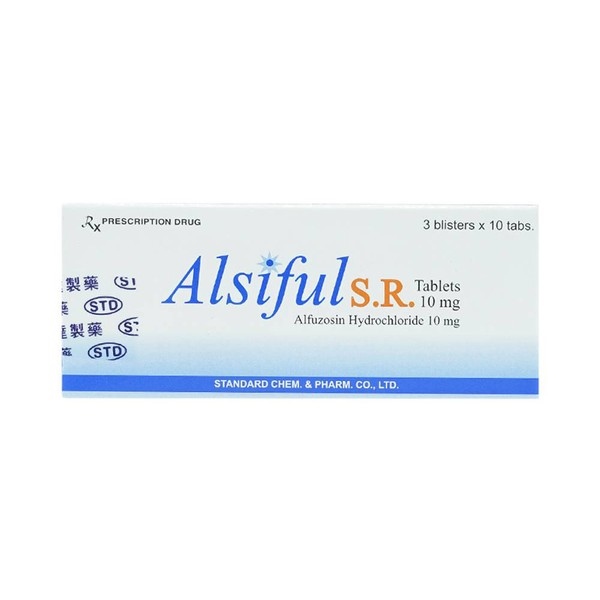 Alsiful s.r alfuzosin 10mg standard (h/30v)