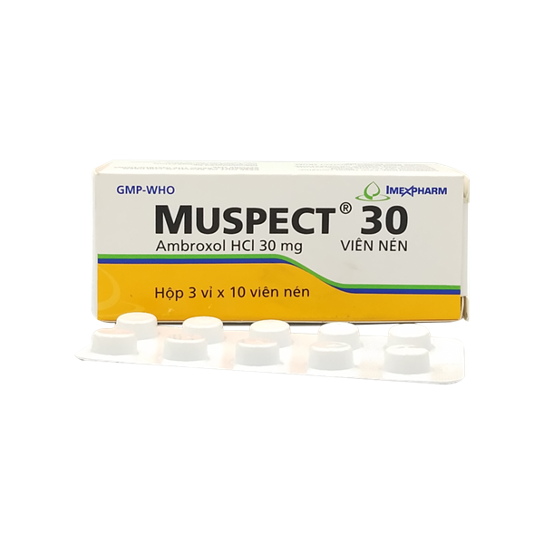 Muspect ambroxol hcl 30mg imexpharm (h/30v)