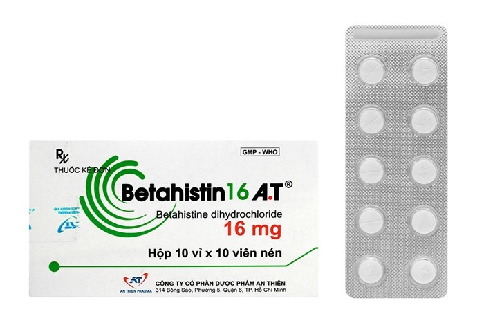 Betahistin 16mg an thiên (h/100v)