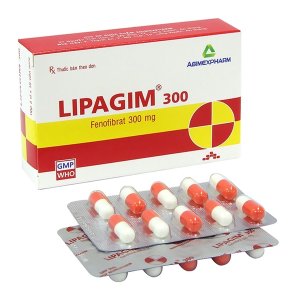 Lipagim fenofibrat 300mg agimexpharm (h/30v)