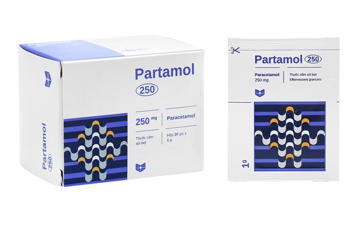 Partamol paracetamol 250 mg stella (h/20g)