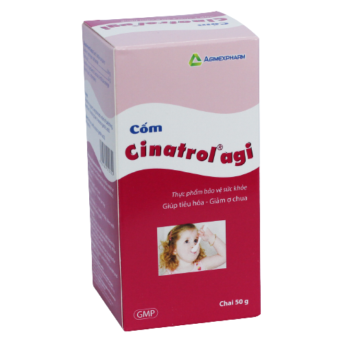 Thuốc cốm cinatrol agimexpharm (c/50g)