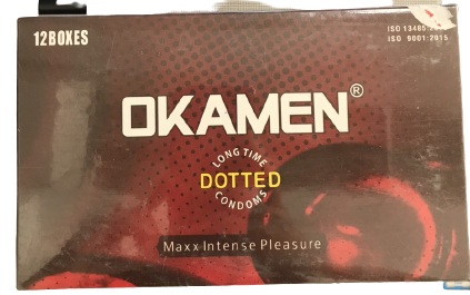Bao cao su okamen dotted an phú (h/12h/10c)