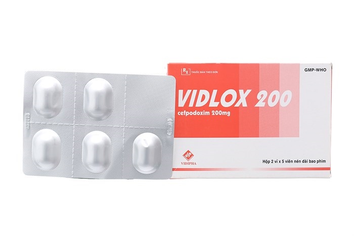 Vidlox cefpodoxim 200mg vidipha (h/10v)