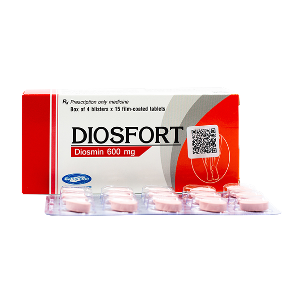 Diosfort diosmin 600mg savipharm (h/60v)