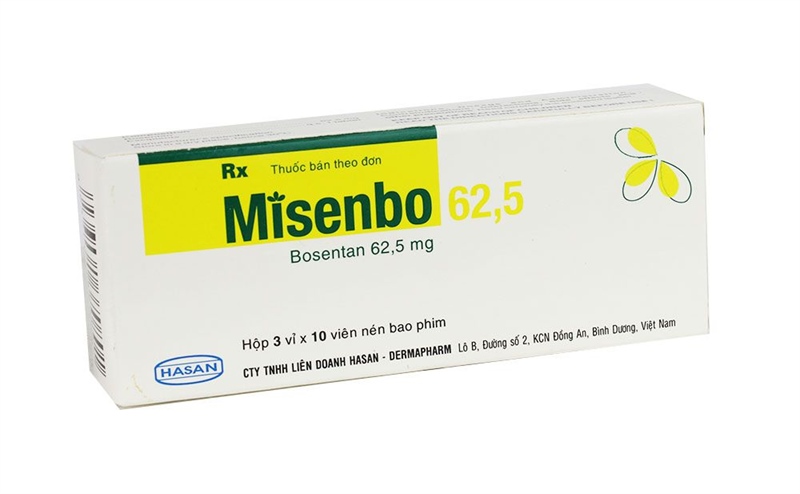 Misenbo bosentan 62.5mg hasan (h/30v)