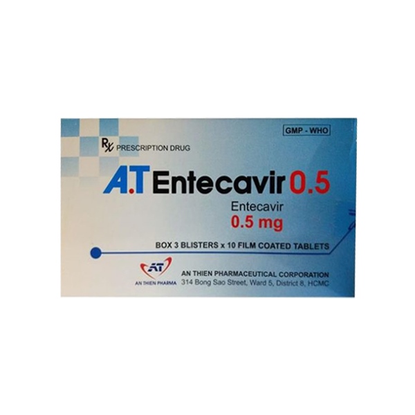 A.t entecavir 0.5mg an thiên (h/30v)