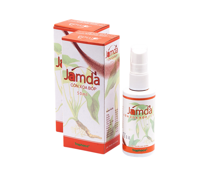 Cồn xoa bóp jamda traphaco (c/50ml)