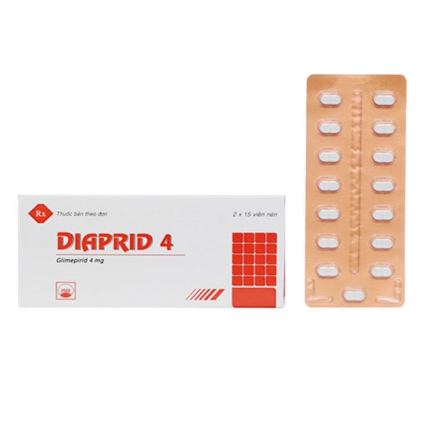 Diaprid glimeprid 4mg pymepharco (h/30v)