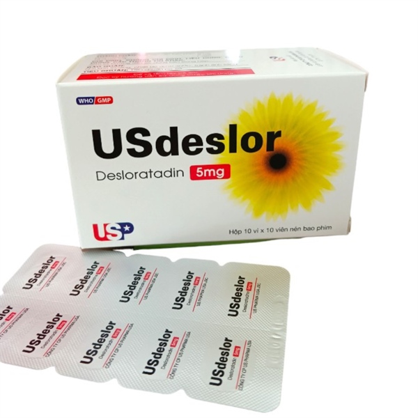 Usdeslor desloratadin 5mg usp (h/100v)