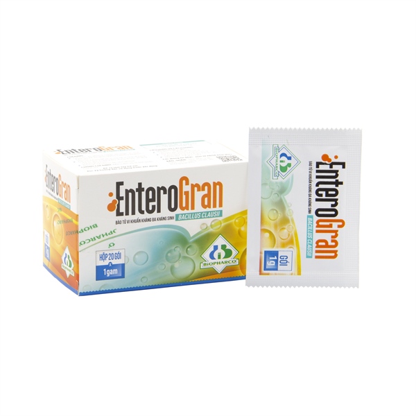 Men vi sinh enterogran biopharco (h/20gói)