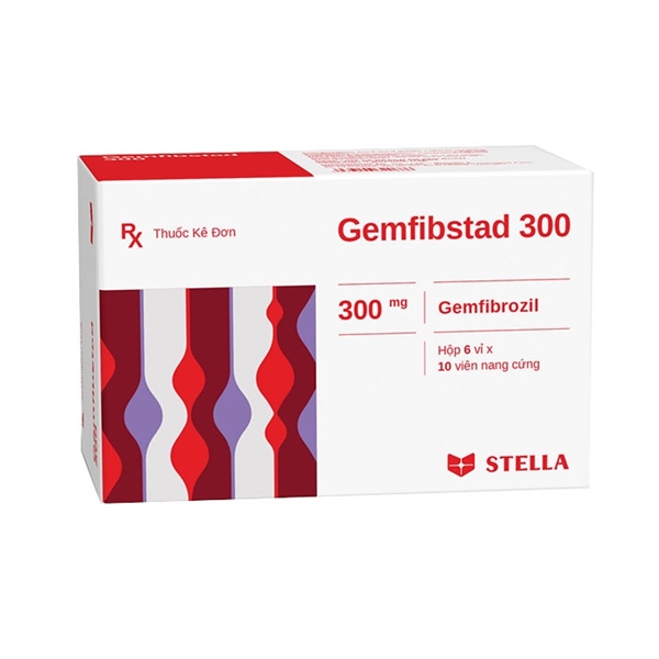 Gemfibstad gemfibrozil 300mg stella (h/60v)