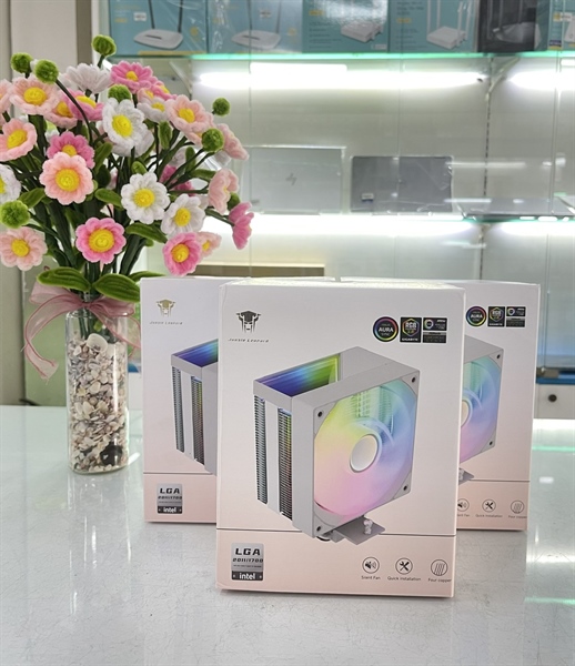 FAN CPU TẢN NHIỆT KHÍ LEOPARD KF400 BLACK (BAO LẮP ĐẶT)