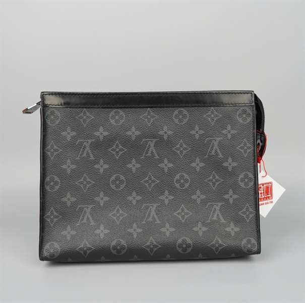 Túi LV Clutch hoa đen (UB2198) sz26 (LTB) KG+