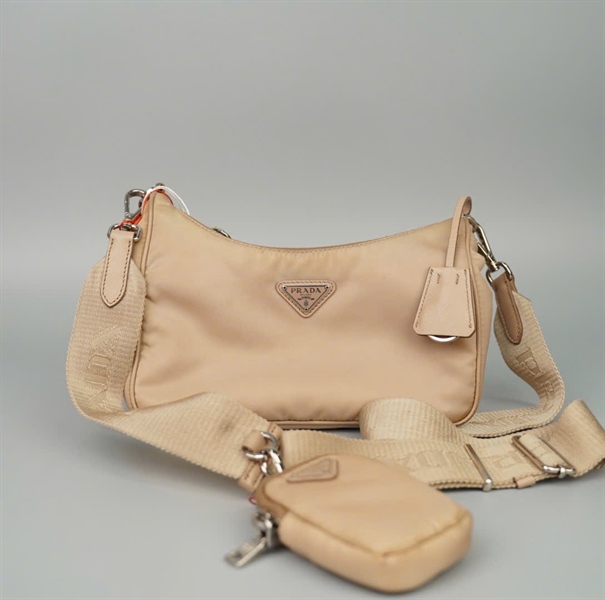 Túi Prada nude kèm ví sz21 (LTB) KG+