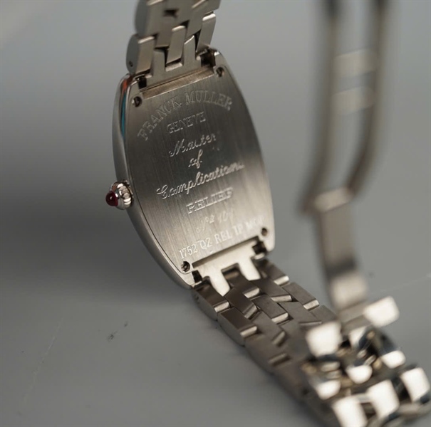 Đồng hồ Franck Muller bạc mặt vuông (No101) (LTB) KG+