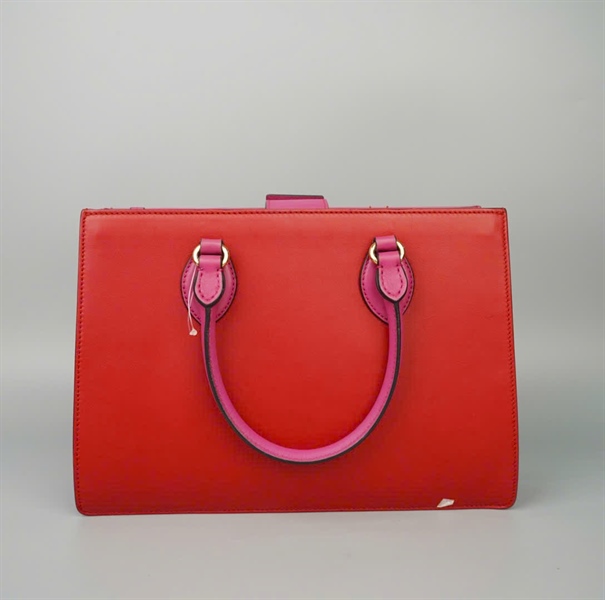 Túi GG Handle đỏ quai hồng (520981) sz31 (LTB) KG+