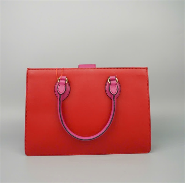 Túi GG Handle đỏ quai hồng (520981) sz31 (LTB) KG+