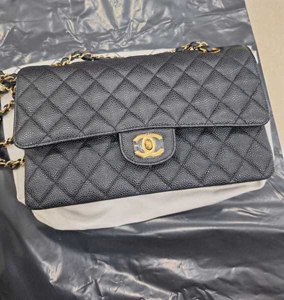 Túi Chanel Classic đen (16917156) sz25 KG+