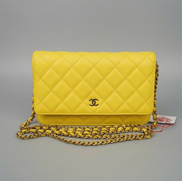 Túi Chanel Woc vàng (LXEU8G88) sz18 (LTB) KG+