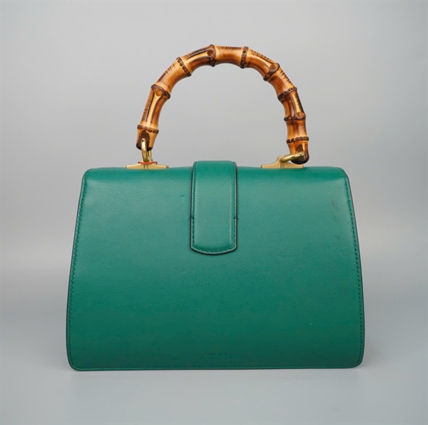 Túi GG Dionysus xanh đỏ quai gỗ (493075) sz24 (LTB) KG+