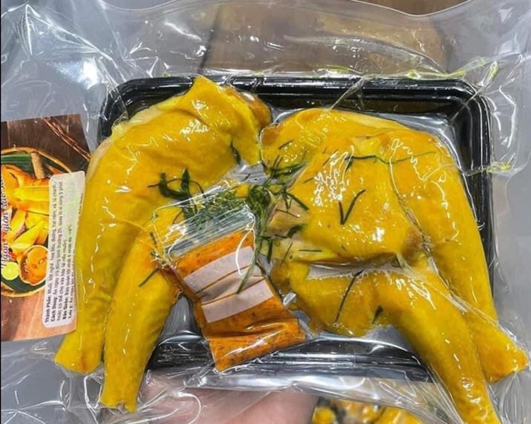 Đùi gà ủ muối