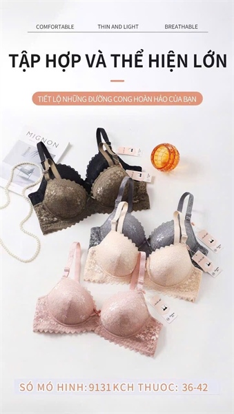 9131- áo ren đệm nâng