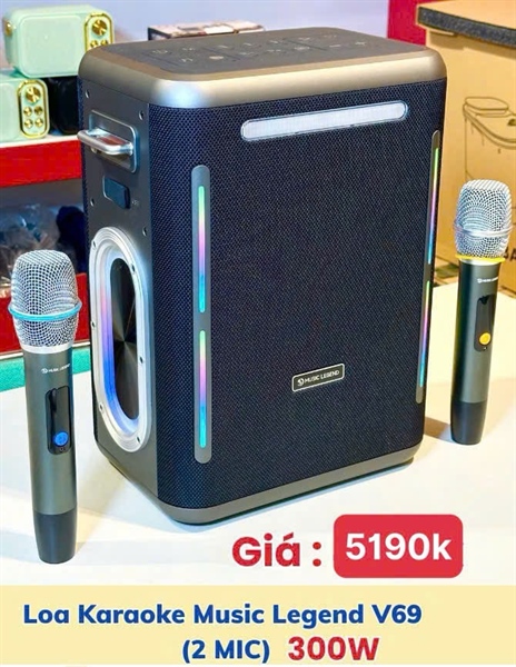 Loa Bluetooth kèm míc đôi Legend V69