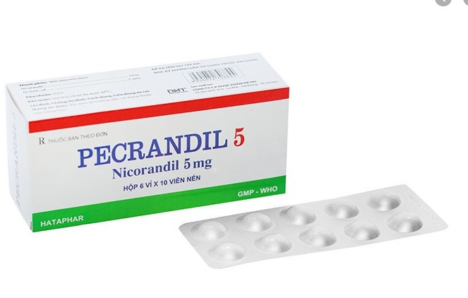 Pecrandil 5mg hataphar (hộp/60 viên nén)