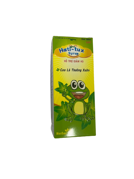 Siro hỗ trợ giảm ho hati-tux syrup thảo dược việt (c/100ml)