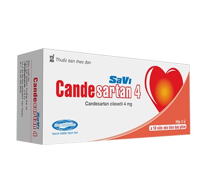 Savi candesartan 4mg savipharrm (h/30v)