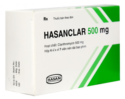 Hasanclar clarithromycin 500mg hasan (h/28v)
