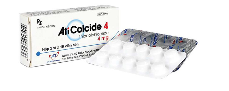 Aticolcide thiocolchicosid 4mg an thiên (h/20v)