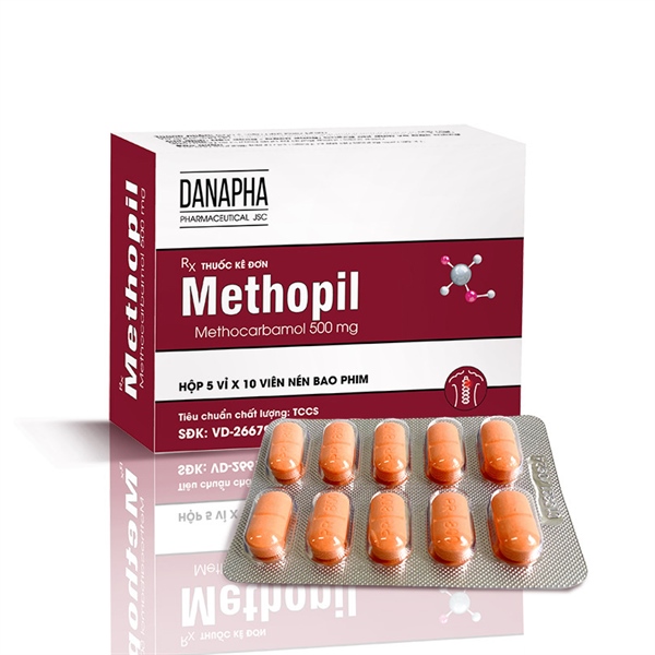 Methopil methocarbamol 500mg danapha (h/50v)