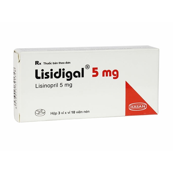 Lisidigal lisinopril 5mg hasan (h/30v)